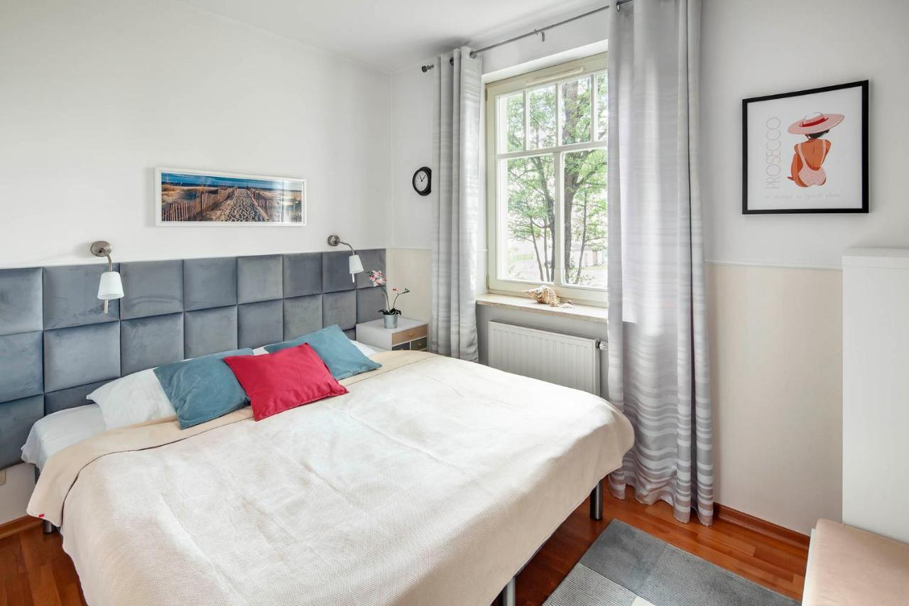 Sanhaus Apartments - Patio Mare - Apartament Z Balkonem I Parkingiem W Centrum 索波特 外观 照片