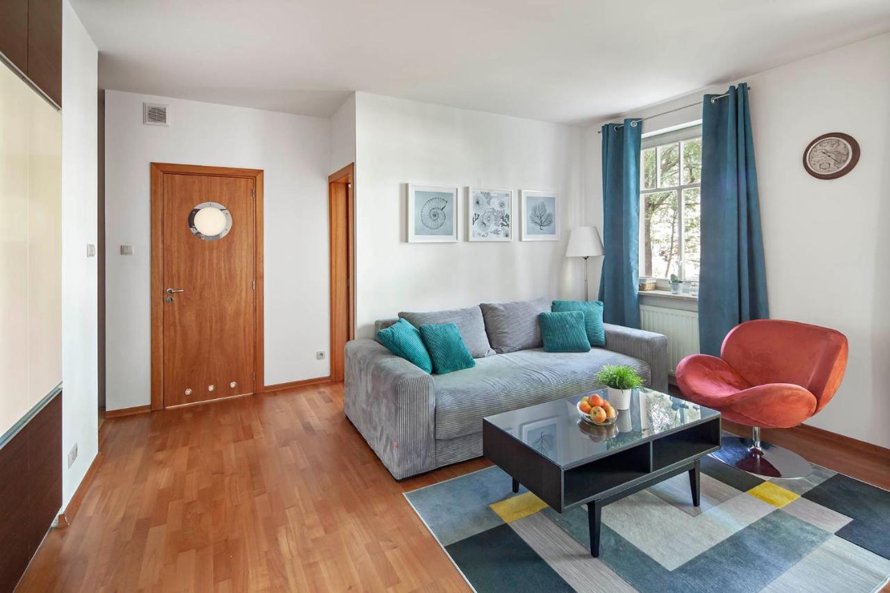 Sanhaus Apartments - Patio Mare - Apartament Z Balkonem I Parkingiem W Centrum 索波特 外观 照片