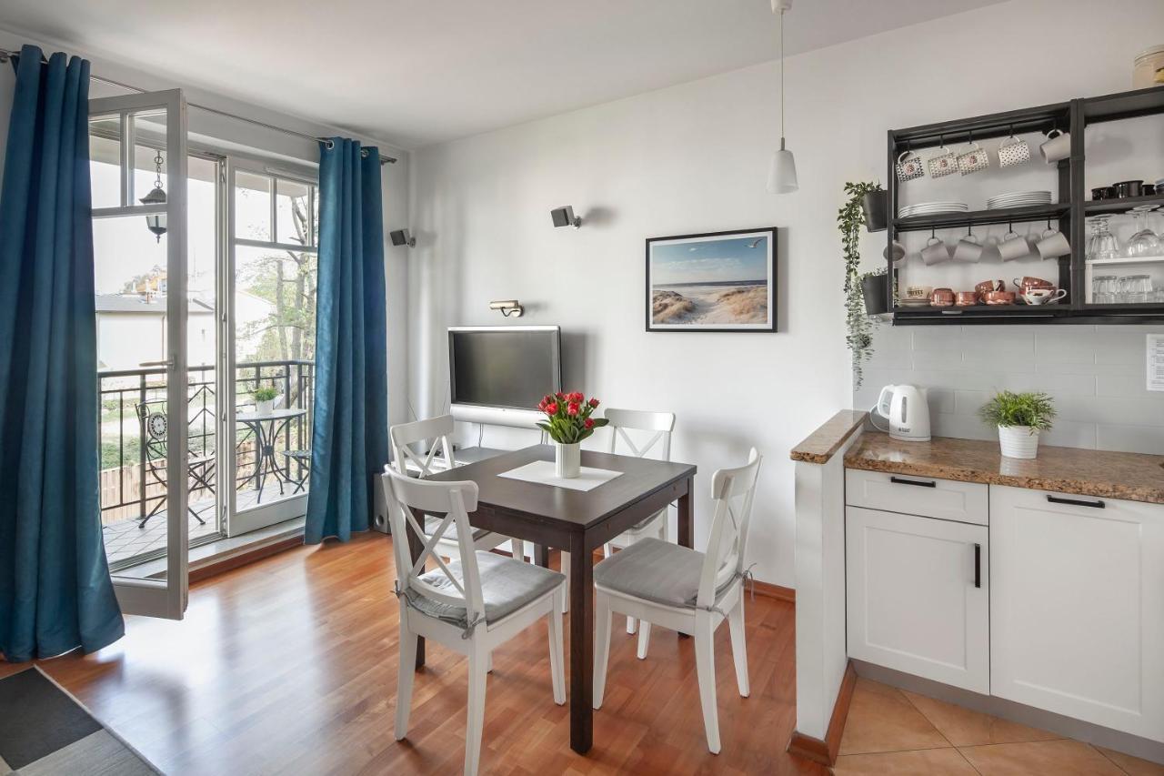 Sanhaus Apartments - Patio Mare - Apartament Z Balkonem I Parkingiem W Centrum 索波特 外观 照片