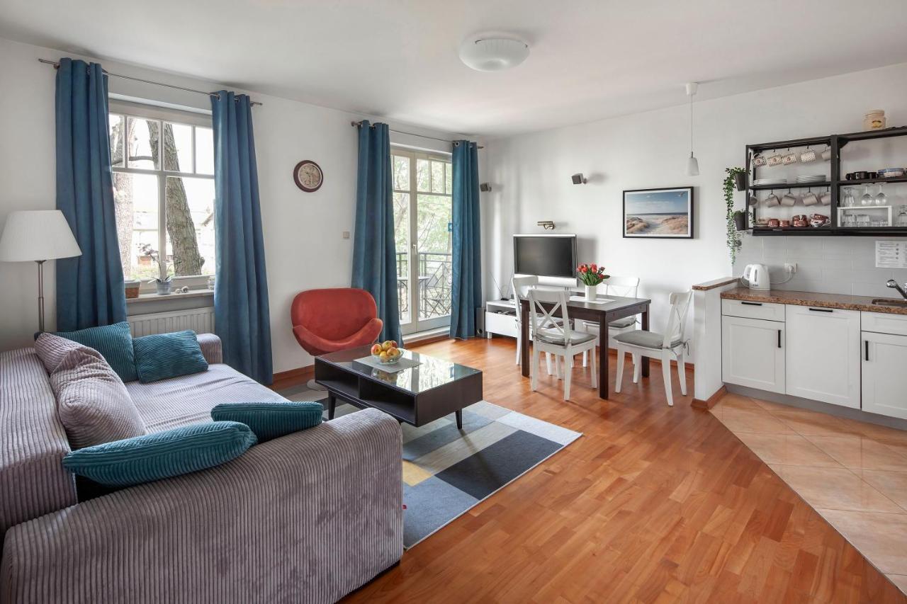 Sanhaus Apartments - Patio Mare - Apartament Z Balkonem I Parkingiem W Centrum 索波特 外观 照片